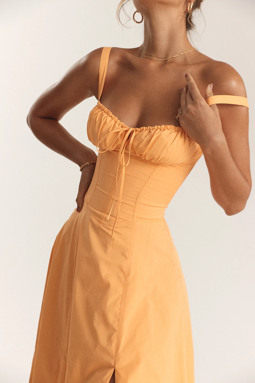 Tangerine Bustier Sundress 14 Tangerine Bustier Sundress – Bild 14