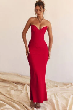 Cherry Strapless Corset Dress 30 Cherry Strapless Corset Dress -Pinkyy Kleider Geschaft 001371 1a