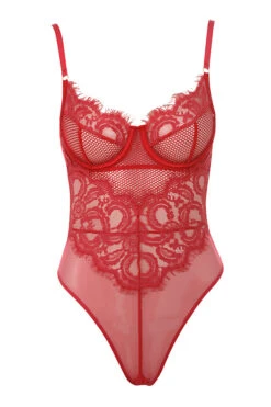 Red Lace Bodysuit 19 Red Lace Bodysuit -Pinkyy Kleider Geschaft 1539147926 nadia red 01