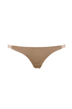 Clear Side-Strap Solution Thong - Caramel -Pinkyy Kleider Geschaft 1539400245 clear side thong caramel 01