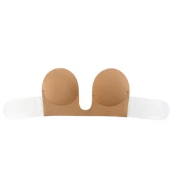 U Plunge Self Adhesive Bra - Caramel -Pinkyy Kleider Geschaft 1589256246 u plunge sticky bra caramel 01