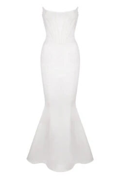 Ivory Strapless Corset Bridal Gown - Limited Edition -Pinkyy Kleider Geschaft 1594786956 sb5896 01