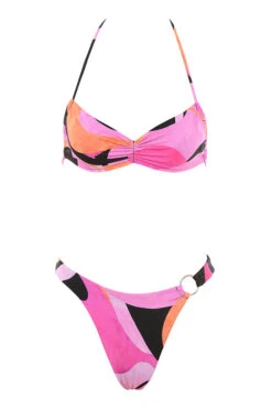 Pink Black Halter Bikini -Pinkyy Kleider Geschaft 1595398842 cala pink black orange 01