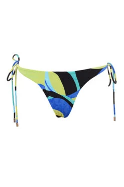 Blue Green Halter Bikini -Pinkyy Kleider Geschaft 1595399421 isla grande absract print green blue black 04