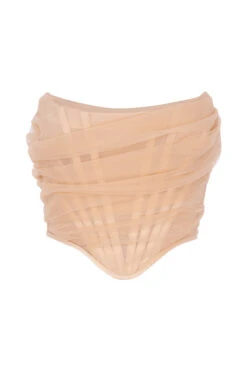 Champagne Boned Corset -Pinkyy Kleider Geschaft 1601544953 sb5737a 01