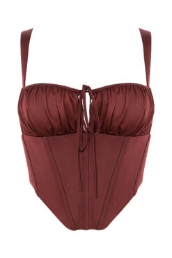 Raisin Satin Cropped Corset 25 Raisin Satin Cropped Corset -Pinkyy Kleider Geschaft 1602649107 sb6564 01
