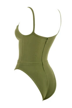Olive Sweetheart Neckline Bandage Bodysuit 20 Olive Sweetheart Neckline Bandage Bodysuit -Pinkyy Kleider Geschaft 1610526883 kamila olive 03