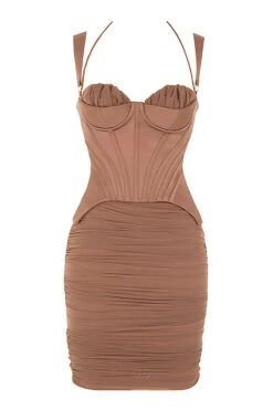 Toffee Corset Midi Dress 29 Toffee Corset Midi Dress -Pinkyy Kleider Geschaft 1611927263 sb6645 01