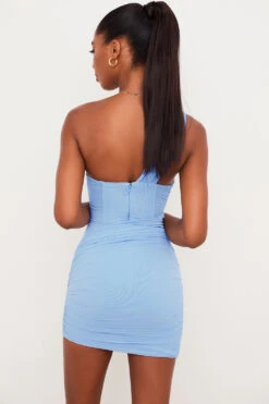 Baby Blue Cutout Mini Dress -Pinkyy Kleider Geschaft 1628242296 clementine 6