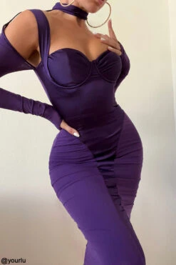 Grape Corset Midi Dress 24 Grape Corset Midi Dress -Pinkyy Kleider Geschaft 1634899024 talika p31
