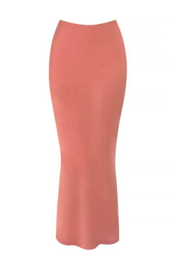 Rose Satin Low Waist Midi Skirt -Pinkyy Kleider Geschaft 1637308139 sb7803a 01