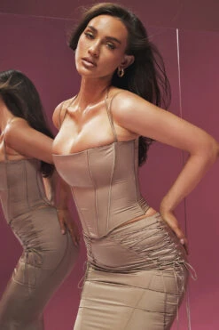 Latte Satin Corset 28 Latte Satin Corset -Pinkyy Kleider Geschaft 1649926893 chantelle l51