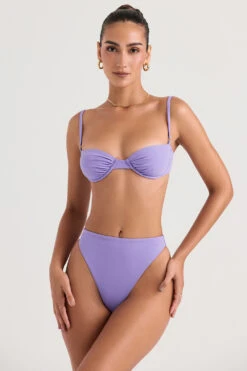 Violet High Waist Bikini Bottom -Pinkyy Kleider Geschaft 1652171059 monacomykonos vt 2