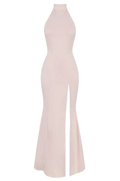 Blush Halter Gown -Pinkyy Kleider Geschaft 1653903922 sb8261a 01