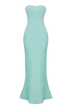 Jade Satin Strapless Maxi Dress -Pinkyy Kleider Geschaft 1657873338 sb8536 01