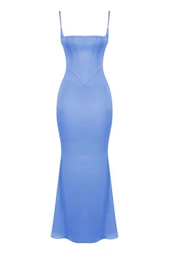 Periwinkle Satin Corset Maxi Dress -Pinkyy Kleider Geschaft 1658912007 sb8225b 01