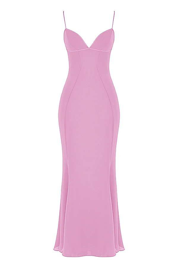 Pink Maxi Dress 12 Pink Maxi Dress – Bild 12