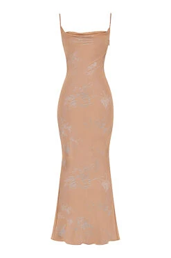 Iridescent Cafe Au Lait Maxi Dress 29 Iridescent Cafe Au Lait Maxi Dress -Pinkyy Kleider Geschaft 1665559814 sb8692 01