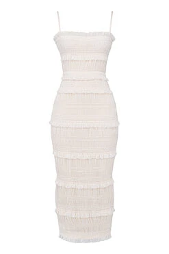 Ivory Sequin Pleat Maxi Dress 31 Ivory Sequin Pleat Maxi Dress -Pinkyy Kleider Geschaft 1679888473 sb9012 01