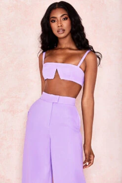 Violet Crepe V Wire Bralet 27 Violet Crepe V Wire Bralet -Pinkyy Kleider Geschaft 7112