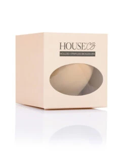 Strapless Backless Moulded Sticky Bra - Beige -Pinkyy Kleider Geschaft Bra nude 05 1