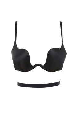 Multi Position Adjustable Bra - Black -Pinkyy Kleider Geschaft U Bra Adjustable Strap Bra black 06