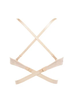 Multi Position Adjustable Bra - Beige -Pinkyy Kleider Geschaft U Bra Adjustable Strap Bra nude 09