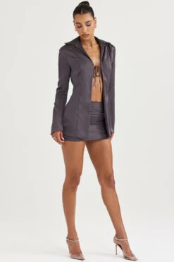 Shadow Satin A-Line Mini Skirt 17 Shadow Satin A-Line Mini Skirt -Pinkyy Kleider Geschaft ailsacatalina 4