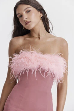 Warm Pink Mini Dress -Pinkyy Kleider Geschaft alexa 5