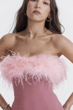 Warm Pink Mini Dress -Pinkyy Kleider Geschaft alexa 6