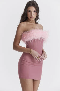 Warm Pink Mini Dress -Pinkyy Kleider Geschaft alexa 8