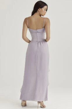 Grey Floaty Maxi Dress -Pinkyy Kleider Geschaft alexandria 10