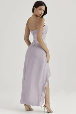 Grey Floaty Maxi Dress -Pinkyy Kleider Geschaft alexandria 9