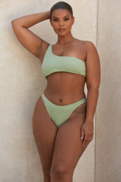 Sage One Shoulder Bikini -Pinkyy Kleider Geschaft antoniosbb0804c 4t