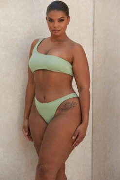 Sage One Shoulder Bikini -Pinkyy Kleider Geschaft antoniosbb0804c 5t