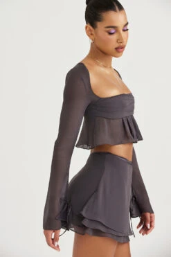 Shadow Floaty Layered Mini Skirt -Pinkyy Kleider Geschaft athenaclarice 8