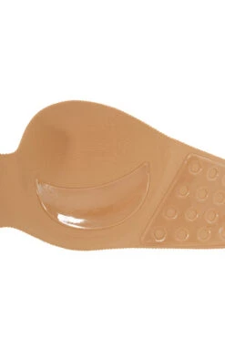 Strapless Backless Moulded Sticky Bra - Caramel -Pinkyy Kleider Geschaft bra 03 caramel 5