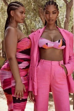 Pink Black Halter Bikini -Pinkyy Kleider Geschaft cala pink 16