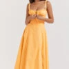 Tangerine Bustier Sundress
