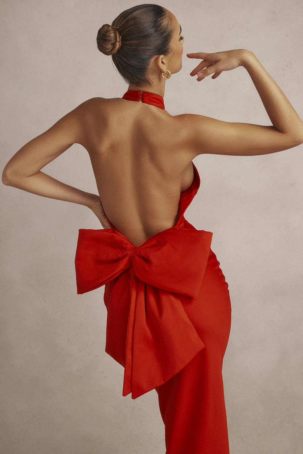 Red Bow Halter Dress 14 Red Bow Halter Dress – Bild 14