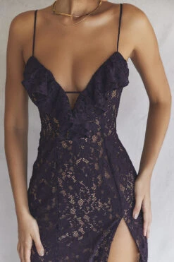 Night Shade Lace Maxi Dress -Pinkyy Kleider Geschaft cb25th july81351