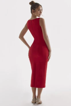 Red Rose Plunge Maxi Dress 23 Red Rose Plunge Maxi Dress -Pinkyy Kleider Geschaft cece 12