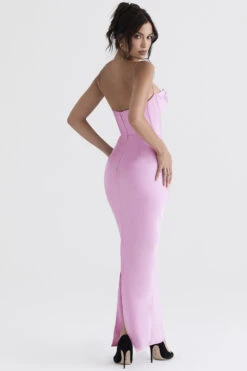 Pink Corset Maxi Dress -Pinkyy Kleider Geschaft charmaine pnk 7p