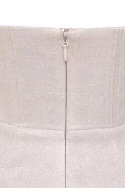 Silver Sparkle Corset Dress -Pinkyy Kleider Geschaft eevi silver 06a