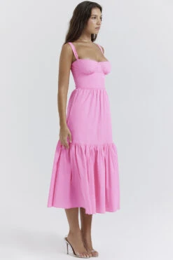 French Pink Midi Sundress 23 French Pink Midi Sundress -Pinkyy Kleider Geschaft elia d7