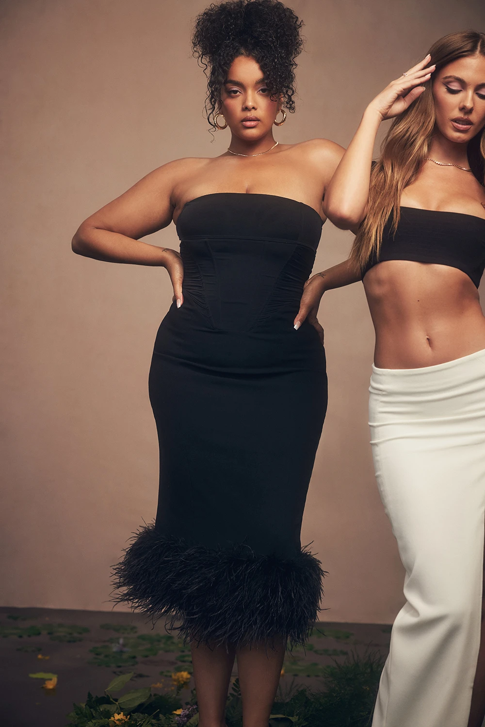 Black Strapless Corset Dress 7 Black Strapless Corset Dress – Bild 7