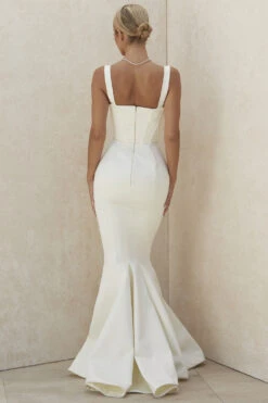 Ivory Balconette Corset Bridal Gown - Limited Edition -Pinkyy Kleider Geschaft francoise 10