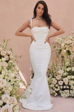 Ivory Balconette Corset Bridal Gown - Limited Edition