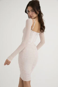 Crystal Gathered Corset Dress -Pinkyy Kleider Geschaft freyja c7