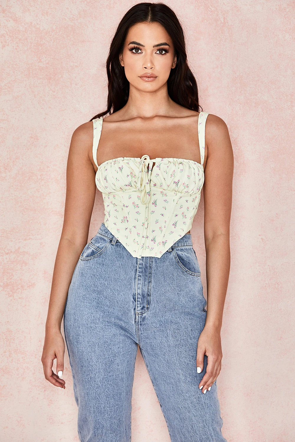 Lemon Floral Corset 4 Lemon Floral Corset – Bild 4